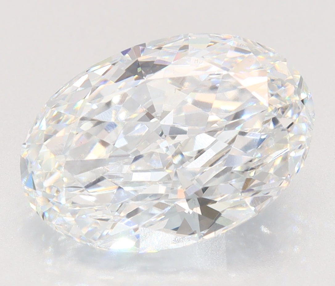 2.58 Carat D VS2 Oval Lab Diamond