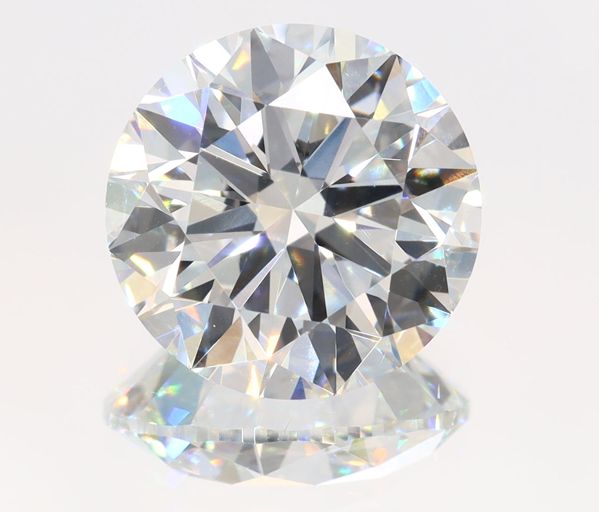 3.11 Carat F VS1 Round Lab Diamond