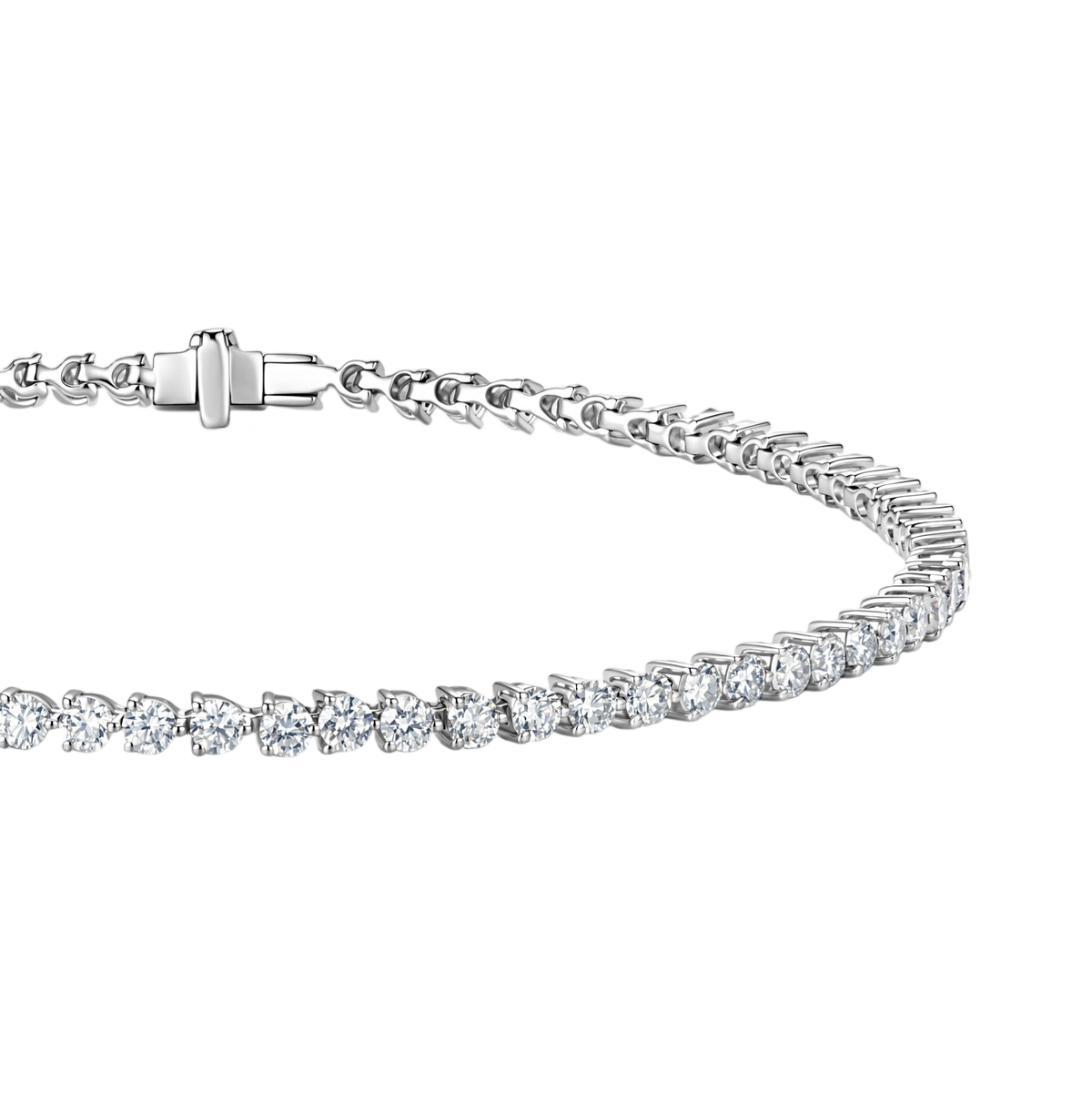 The Modern Classic 3-Prong Tennis Bracelet